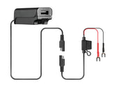 Trek X, Caricatore usb con doppia presa USB (USB A + USB C) resistente alla pioggia